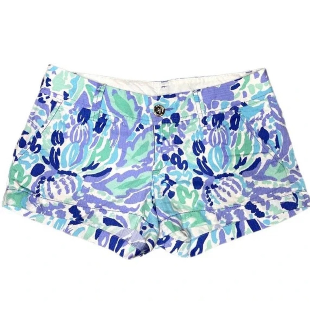 Lilly Pulitzer walsh shorts, Lillys lilac nice‎ ink, SZ 2